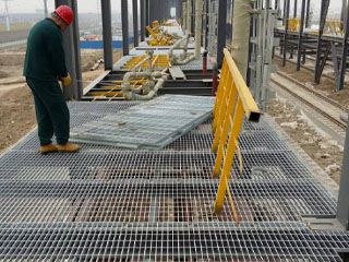 卸油臺(tái)鋼格板 卸油臺(tái)鋼格板